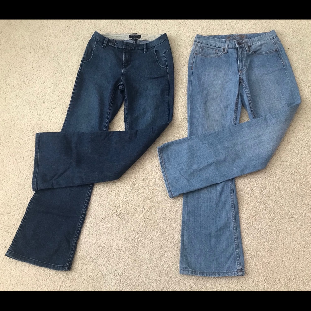 Two pairs of jeans, new, Women size 0 s